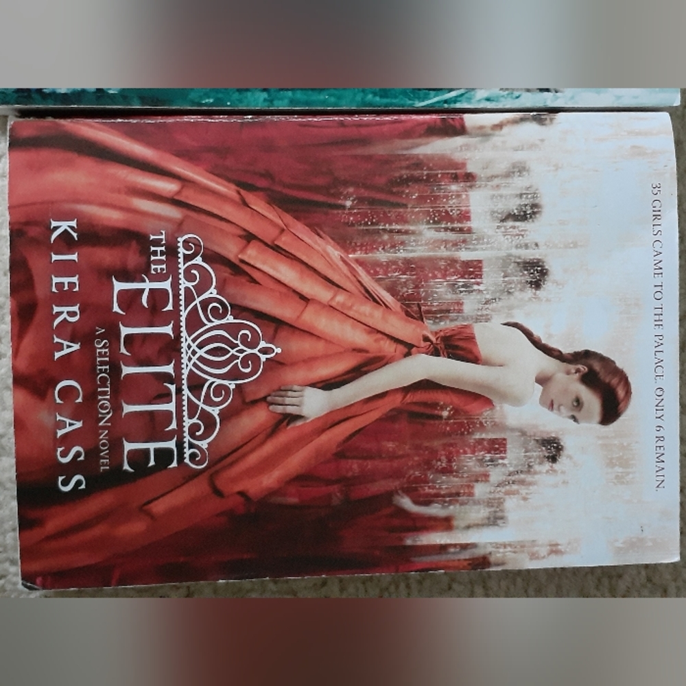 The Selection and the Elite novels by Kiera  Cass paperback